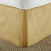 Solid Pattern Drop Bed Skirt Size Elega Luxurious Pleated Design Bedskirt Bed Valance Fade Resista Wrinkle Free Modern