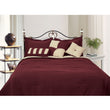 Pinch Pleated Pattern Comforter Set Elegant Plush Design Soft Cozy Bedding Modern Bedrooms Supreme Vibrant Bold Unisex