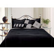 Pinch Pleated Pattern Comforter Set Elegant Plush Design Soft Cozy Bedding Modern Bedrooms Supreme Vibrant Bold Unisex