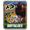 NCAA Throw Blanket College Theme Bedding Sports Patterned Collegiate Football Team Logo Fan Merchandise Athletic Team
