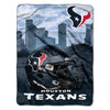 NFL Texans Heritage Silk Touch Throw Blanket 60x80 Inches Football Themed Bedding Sports Patterned Team Logo Fan Merchandise Athletic Team Spirit Fan - Diamond Home USA