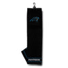 NFL Panthers Embroidered Golf Towel 16 X 22 Inches Football Themed Towel Sports Patterned Team Logo Fan Merchandise Athletic Team Spirit Fan Blue - Diamond Home USA