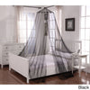 Girls Hanging Bed Canopy Ceiling Bed Frame Draperies Bedroom Mosquito Netting Floor Net Wooden Round Hoop Canopies See Through Modern