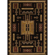 Southwestern Tribal Area Rug Rectangle Shaped Indoor Aztec Cabin Carpet Living Room Rustic Lodge Cottage Southern Ikat