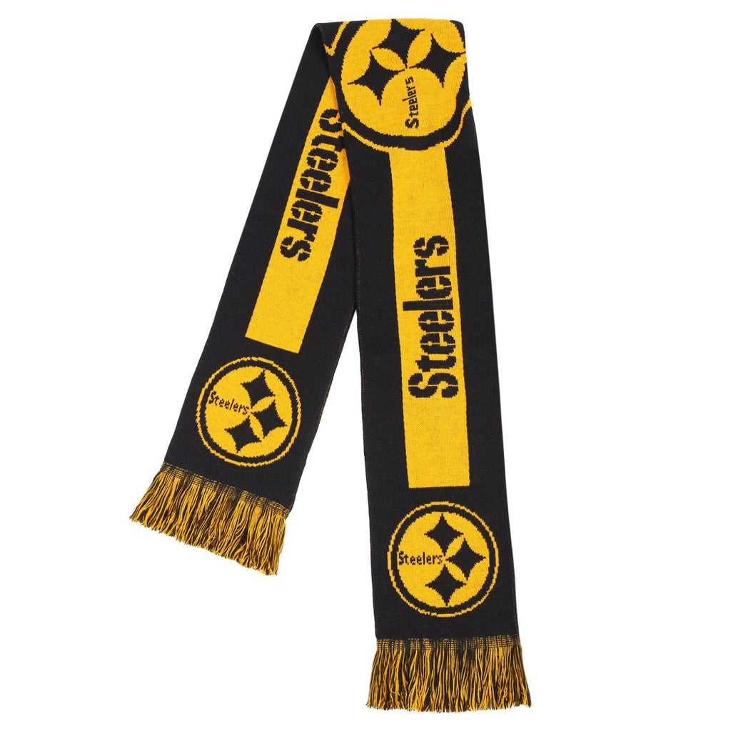 Nfl Steelers Adult Big Logo Scarf 59 X 6 5 Inches Football Themed Fashion Accessory Sports Patterned Team Logo Fan Merchandise Athletic Team Spirit - Diamond Home USA