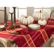 Oblong Plaid Tablecloth Cabin Lodge Theme Table Cloth Floral Rugby Ljack Stripe Madras Pattern Flowers Square Checkered Design