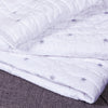 Sammy and Lou Moon Stars Quilt Grey Embroidered Neutral Space Polyester - Diamond Home USA
