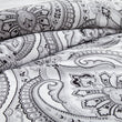 Classic Paisley Pattern Comforter King Set Girly Motif Floral Bedding Bohemian Textured Design Classic Bright