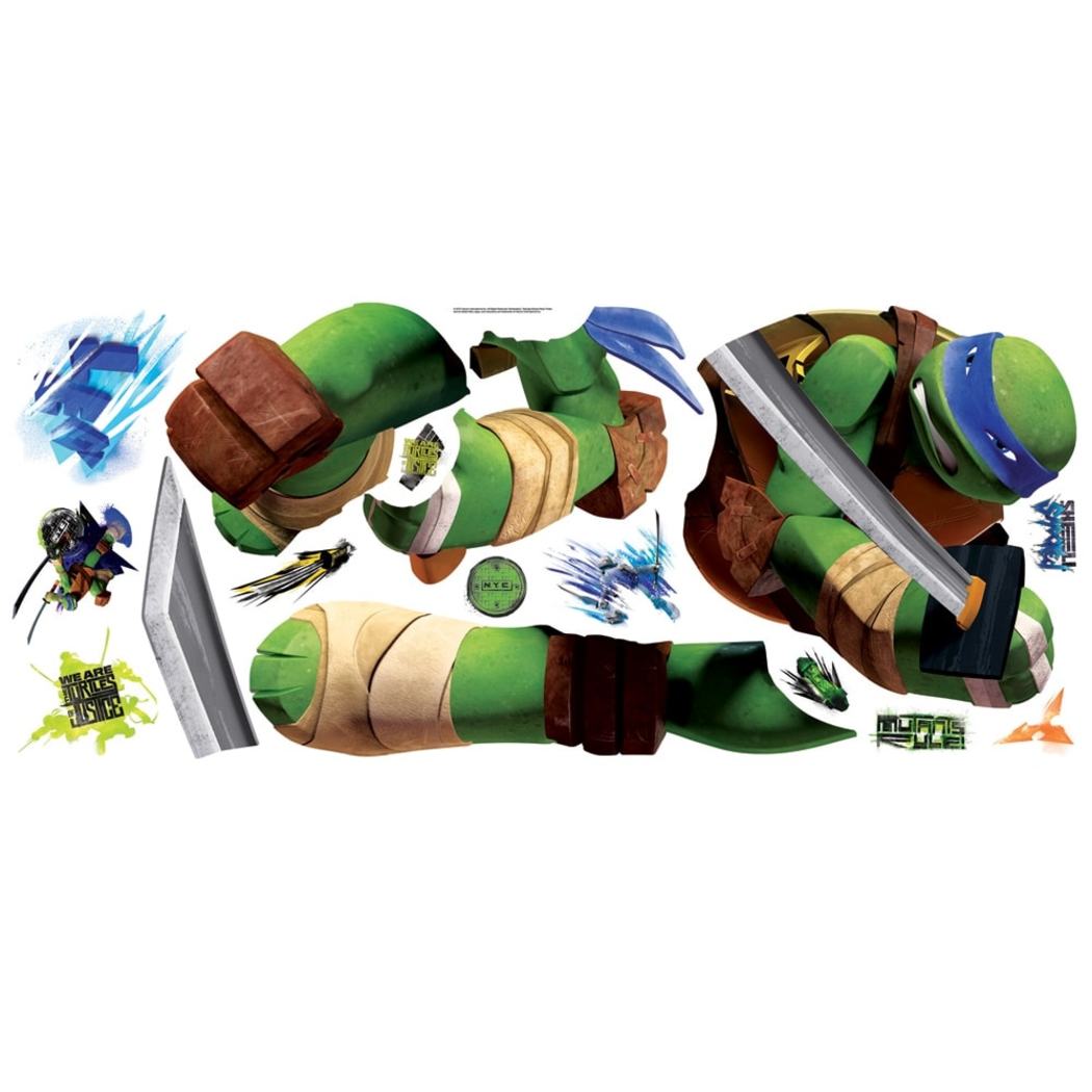 Teenage Mutant Ninja Turtles Cartoon Vinyl Sticker Decal WALL