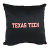 Texas Tech Red Raiders 16 Inch Decorative Throw Pillow Multi Color Sports Traditional Polyester One Single Reversible - Diamond Home USA