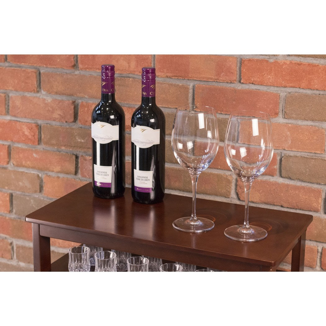 16 Bottle Wine Racks Free Standing Floor Unit Table Top Serving Storage Space Below Vertical Espresso Wine Rack Is Modern Stylish