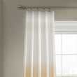 Girls Ombre Embroidered Curtain Single Panel Window Drapes Kids Themed Rod Pocket Playful Chic Stylish Luxurious