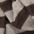 Brown Stripes Pattern Blanket Full Queen Size Elegant Luxurious Classic Stripe Inspired Design Sofa Throw Winter Season Soft & Super Warmth Bedding - Diamond Home USA