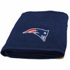 NFL Patriots Bath Towel 25 X 50 Inches Football Themed Applique Shower Towel Sports Patterned Team Logo Fan Merchandise Athletic Spirit Natuical Blue - Diamond Home USA