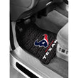 29" X 17 5" NFL Texans Mat Set Car Floor Football Themed Sports Patterned Truck Non Slip Gift Fan Team Logo Fan Merchandise Athletic Spirit Black Blue - Diamond Home USA