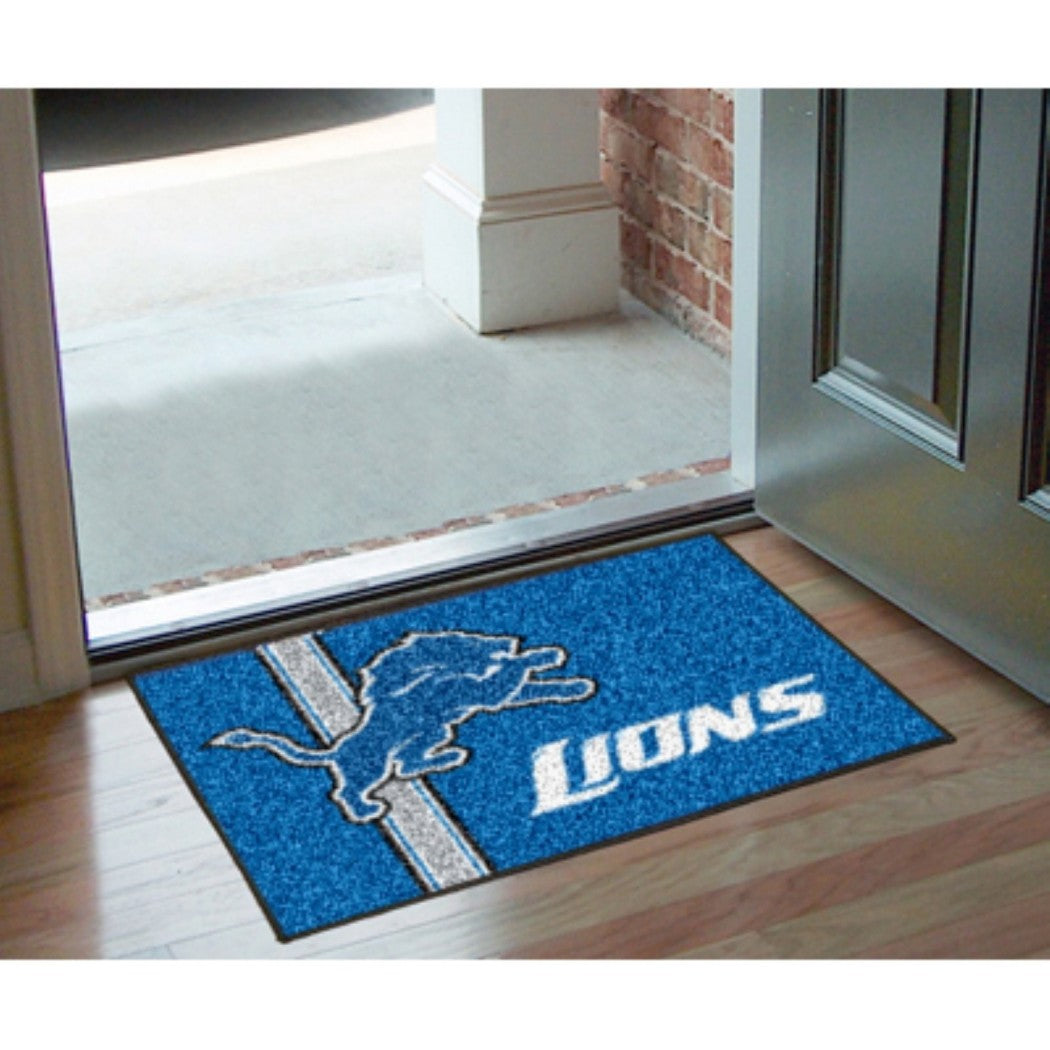 19" X 30" Inch NFL Jets Door Mat Printed Logo Football Themed Sports Patterned Bathroom Kitchen Outdoor Carpet Area Rug Gift Fan Merchandise Vehicle - Diamond Home USA