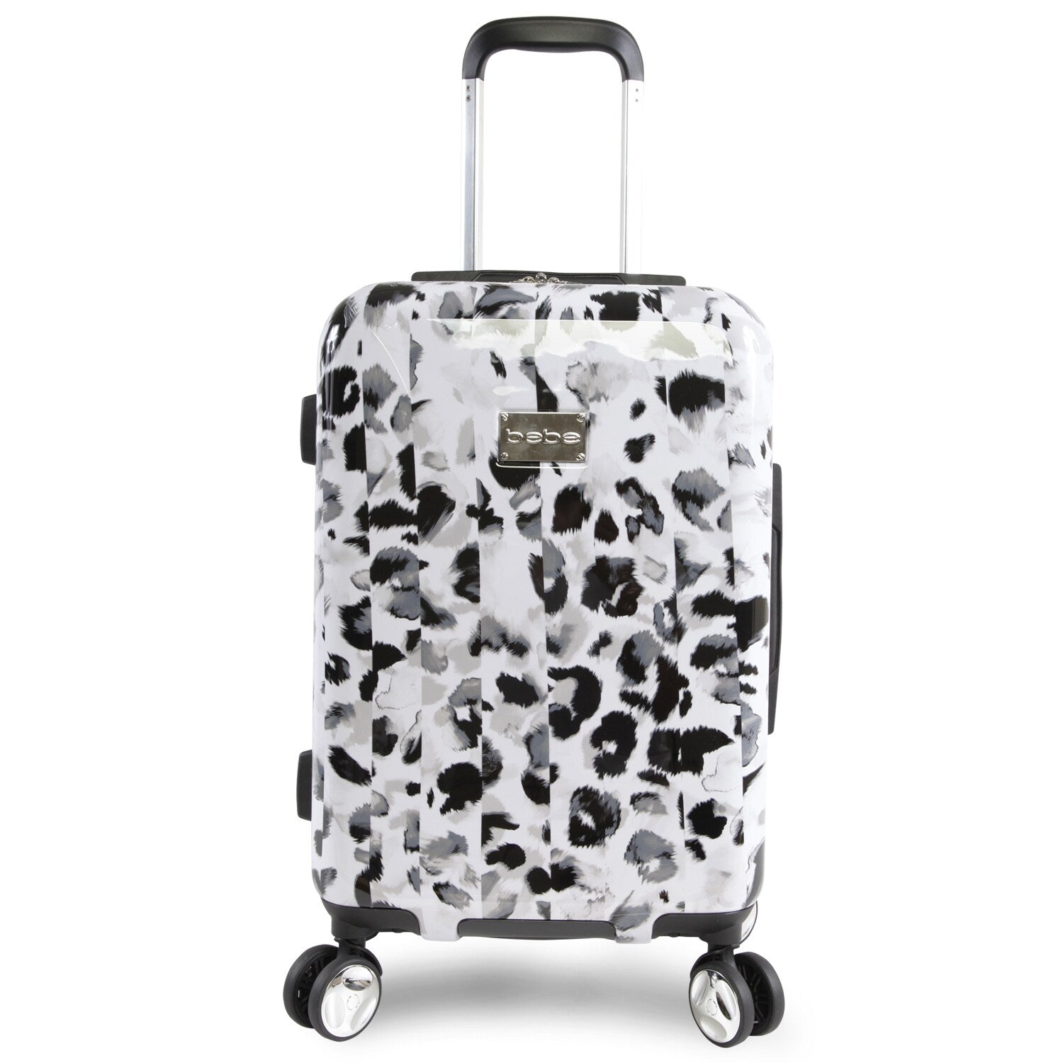 Black Leopard 21 Spinner Carry-On Luggage | Fashion Luggage