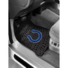 29" X 17 5" NFL Colts Mat Set Car Floor Football Themed Sports Patterned Truck Non Slip Gift Fan Team Logo Fan Merchandise Athletic Spirit Black Blue - Diamond Home USA