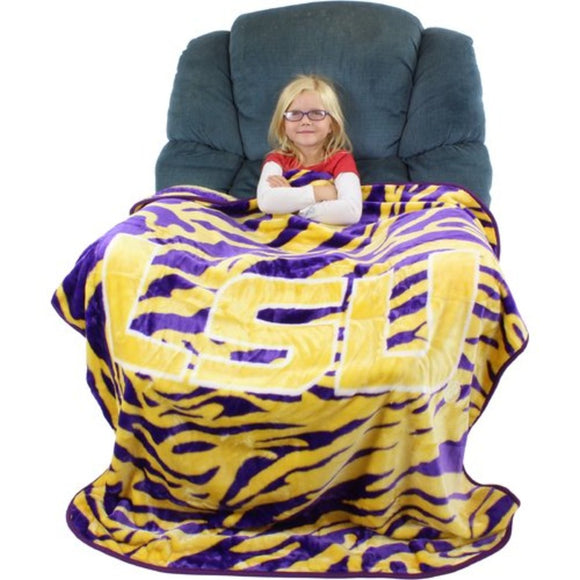 NCAA Tigers Theme Blanket (50
